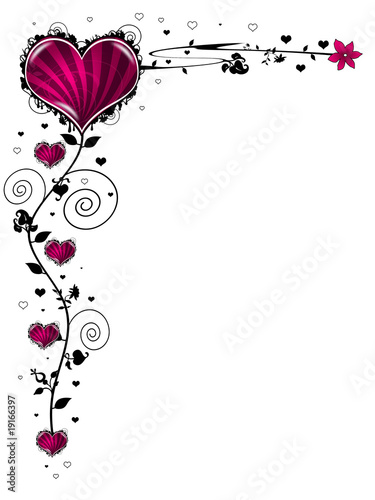 Valentinstagskarte lila