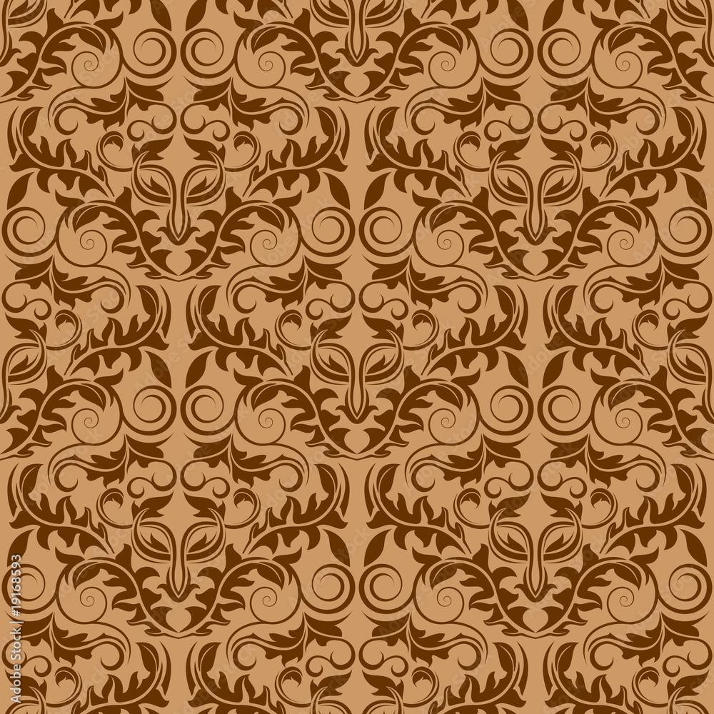 Brown seamless wallpaper Brown seamless wallpaper