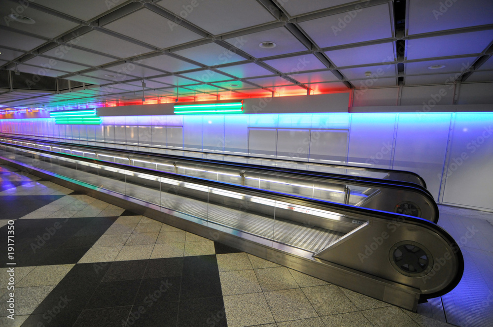 coloured sidewalks