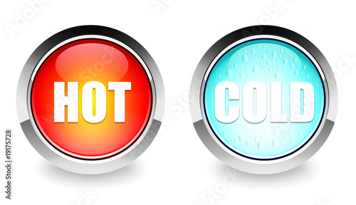 Hot and cold buttons