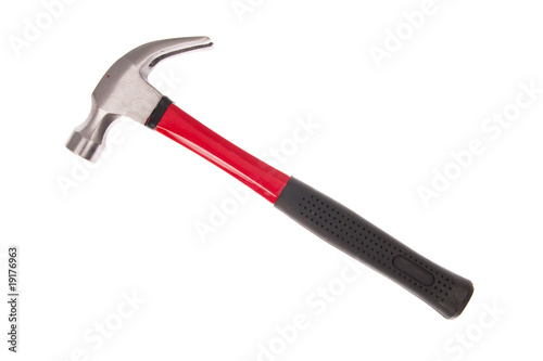 Steel Hammer On isolated White