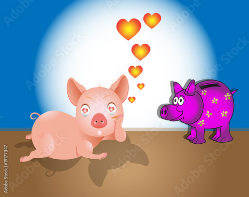 Cerdo Enamorado