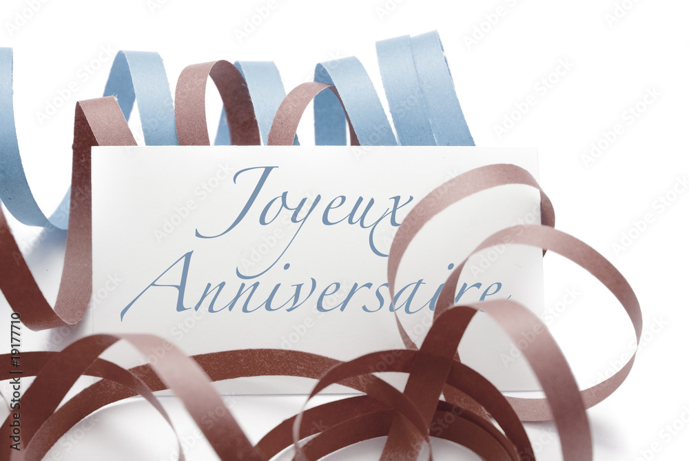 photo message anniversaire