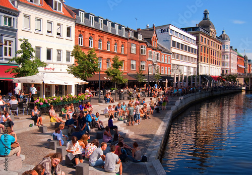 Foto Aarhus canal