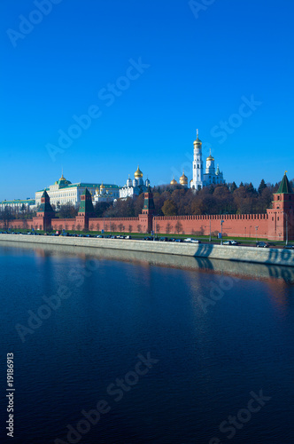 Kremlin   Moskva river  Moscow  Russia