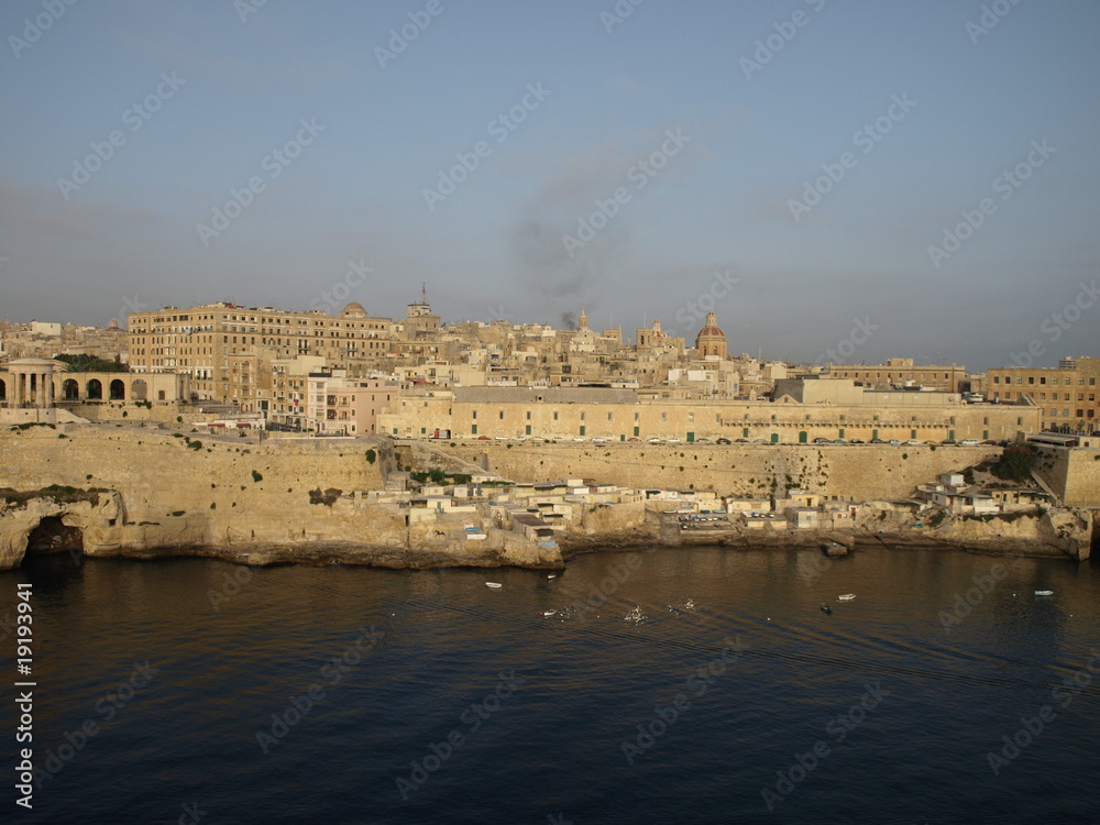 Naklejka premium LA VALETA MALTA