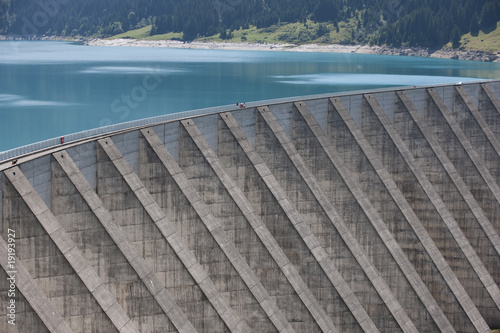 Fotografie barrage, Beaufortain Alpes