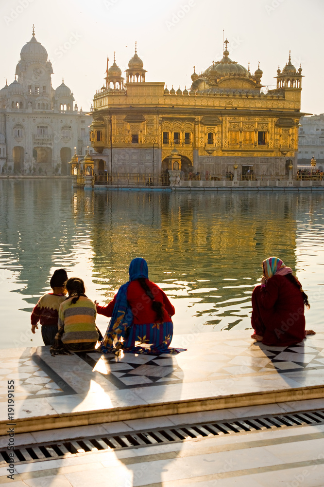 Golden Temple in Amritsar, Punjab, India.
