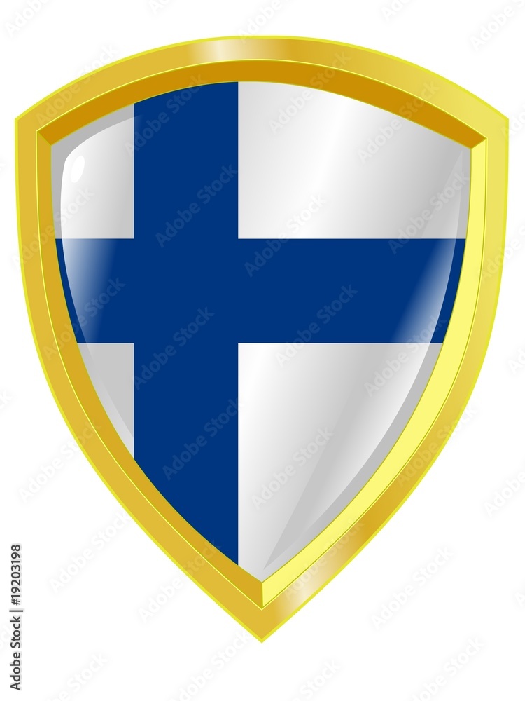 Fototapeta premium emblem of Finland