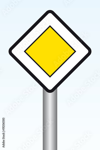 Verkehrszeichen Vorfahrt
