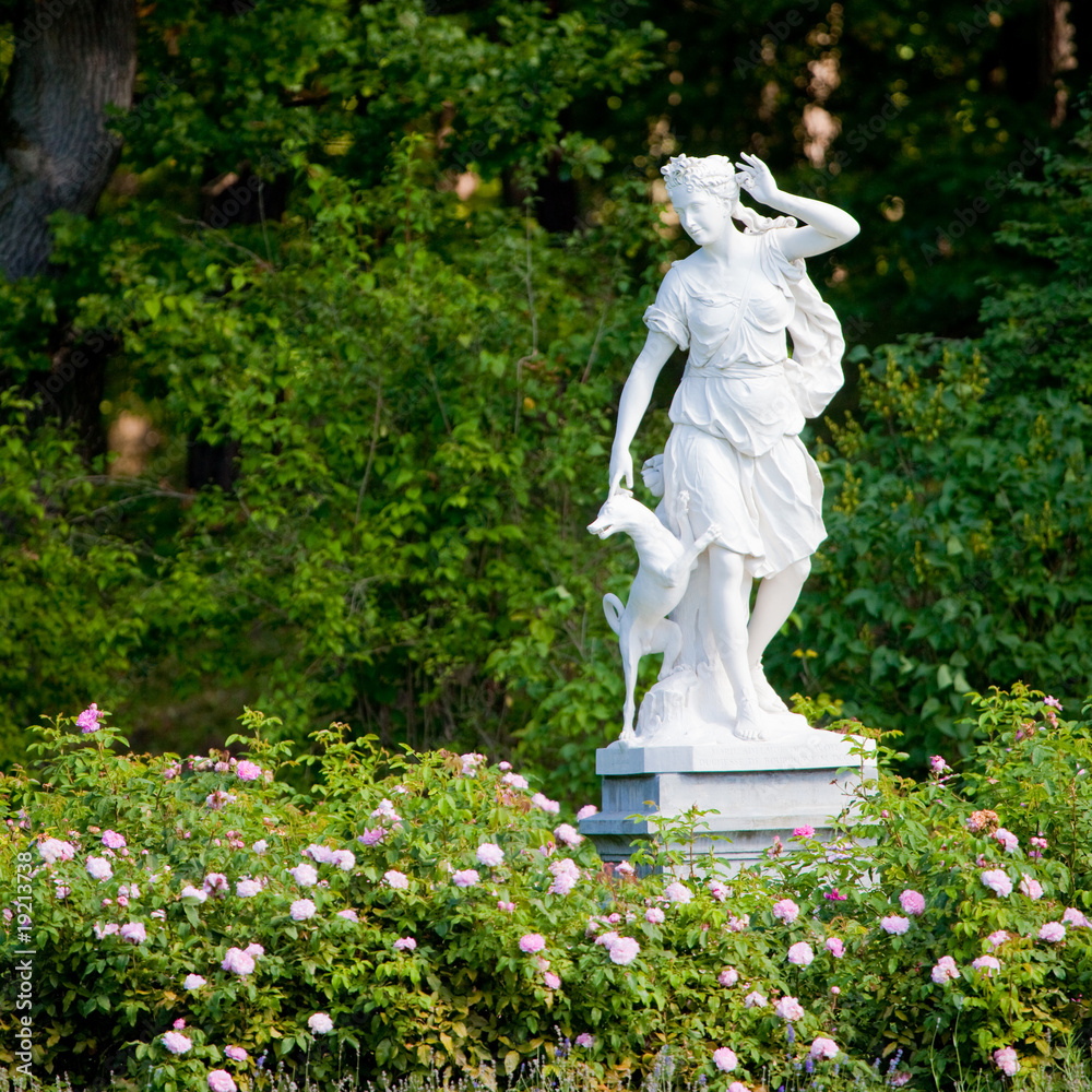 Obraz premium Uzutrakis manor in Lithuania