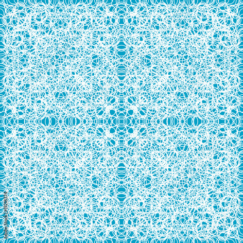 Seamless halftone blue background