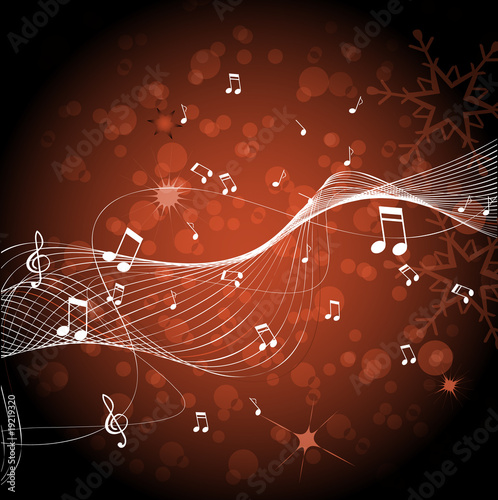 Canvas Print Music theme