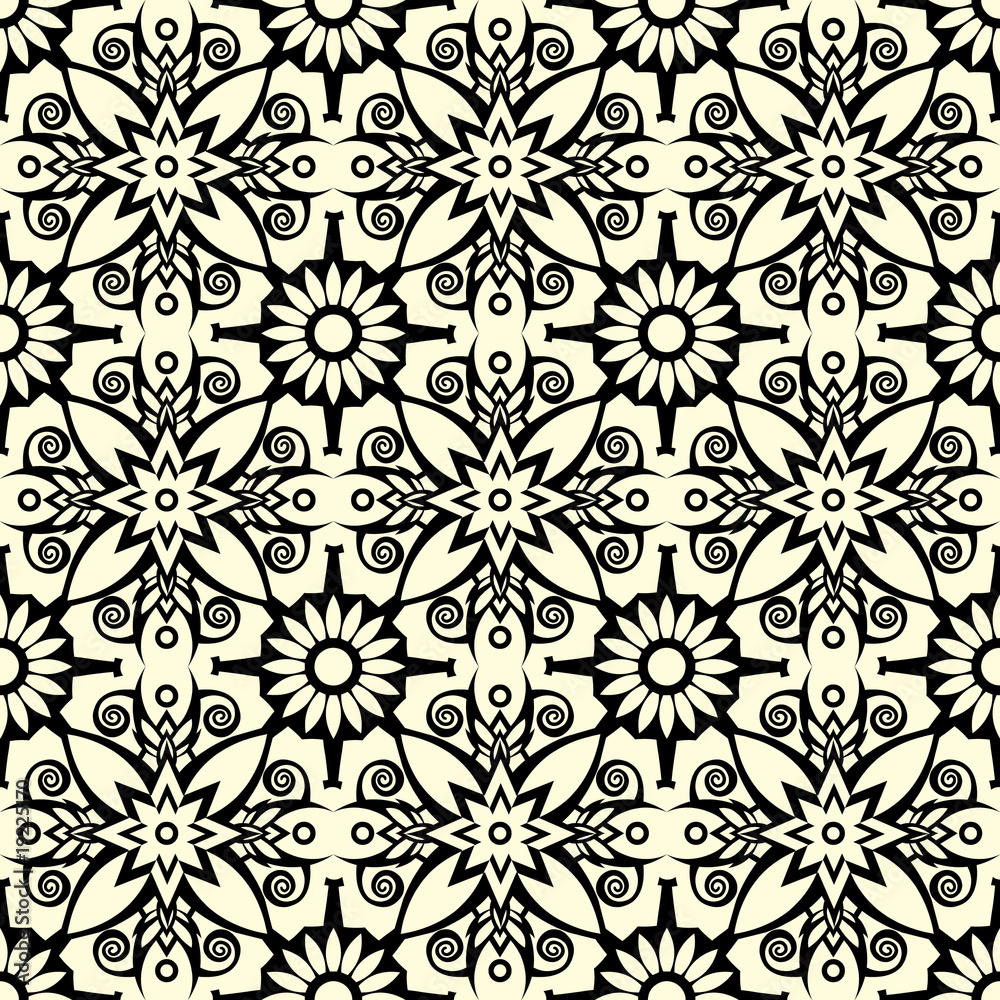 ornate seamless pattern, vector illustration ornate seamless pattern, vector illustration