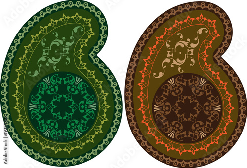 Paisley Design (can be used for Textile, Batik Print)