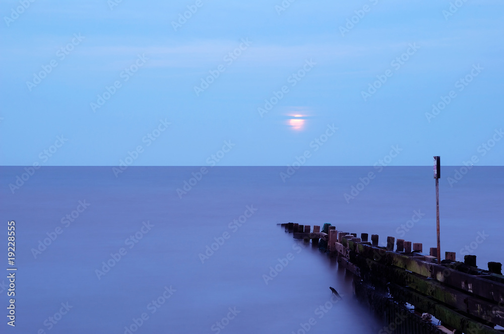 Calm blue sea Calm blue sea
