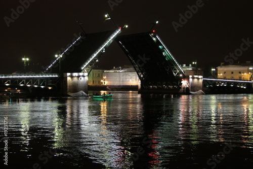 Bilde på lerret bascule bridge