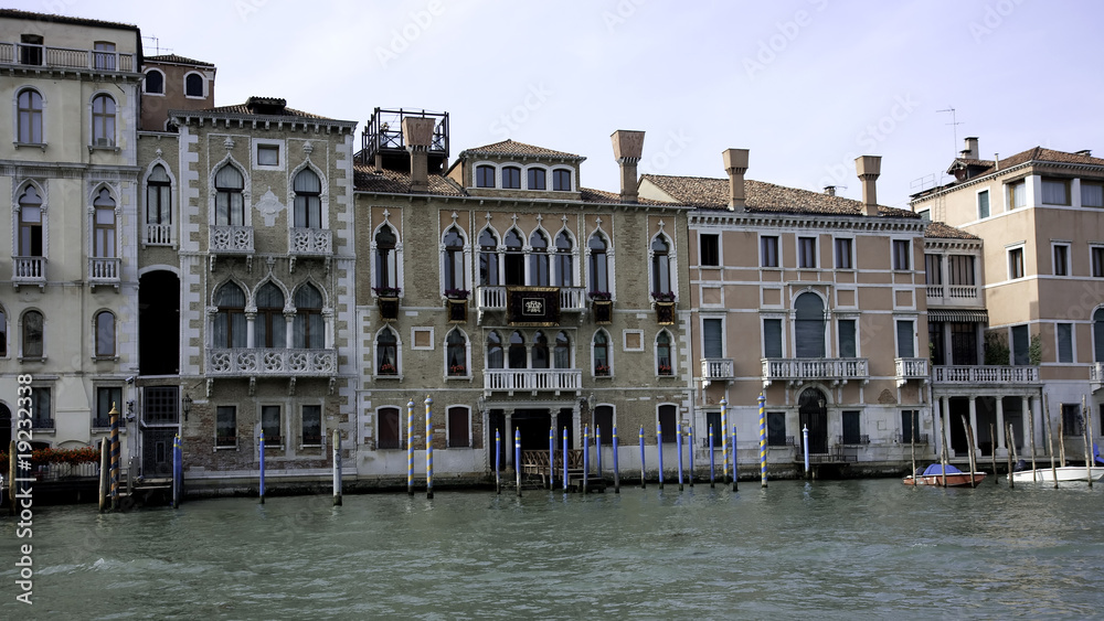 Fototapeta premium Historical Palaces, Grand Canal, Venice