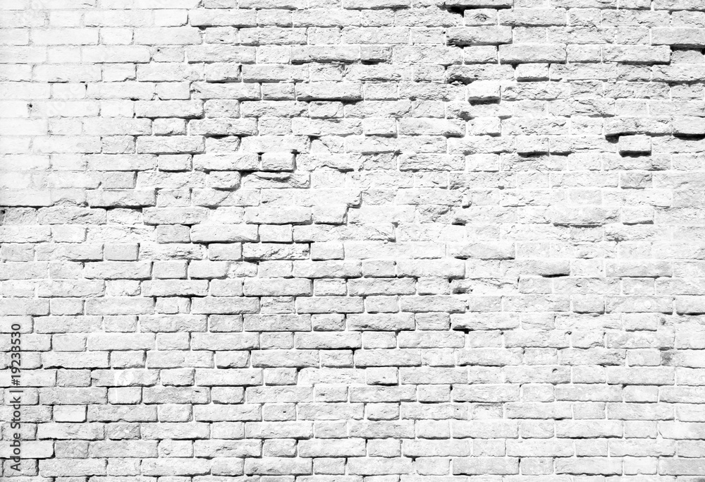 Fototapeta premium historical white brick wall background