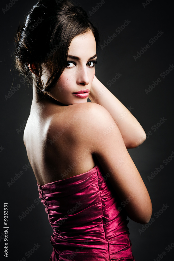 Naklejka premium sensual woman