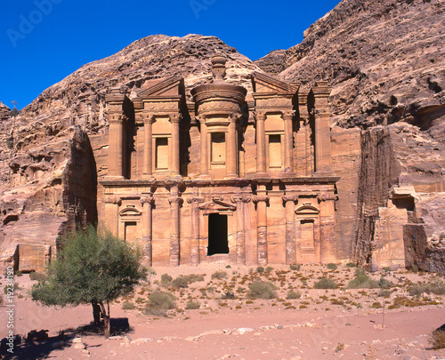 Ed Deir monastery in Petra photo