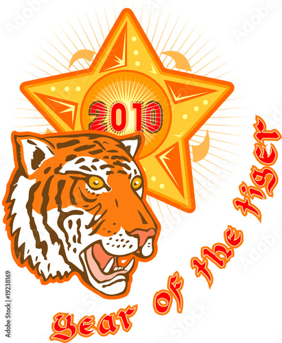 new year 2010 year of the tiger