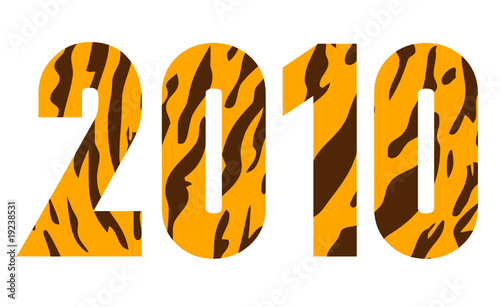 new year 2010 year of the tiger