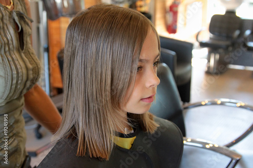 Fotótapéta enfant chez le coiffeur