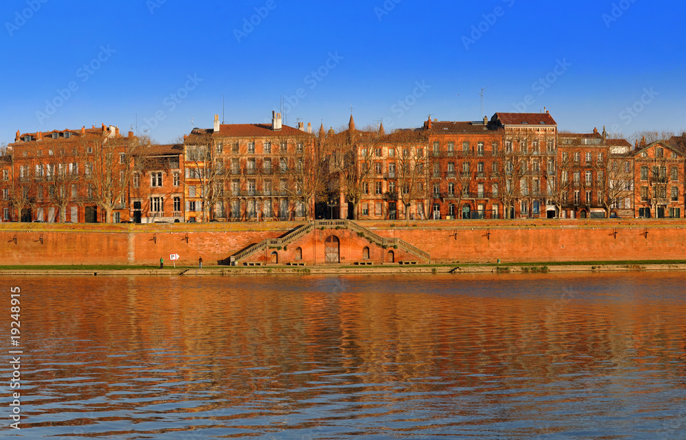 Obraz premium Stitched Panorama toulouse1