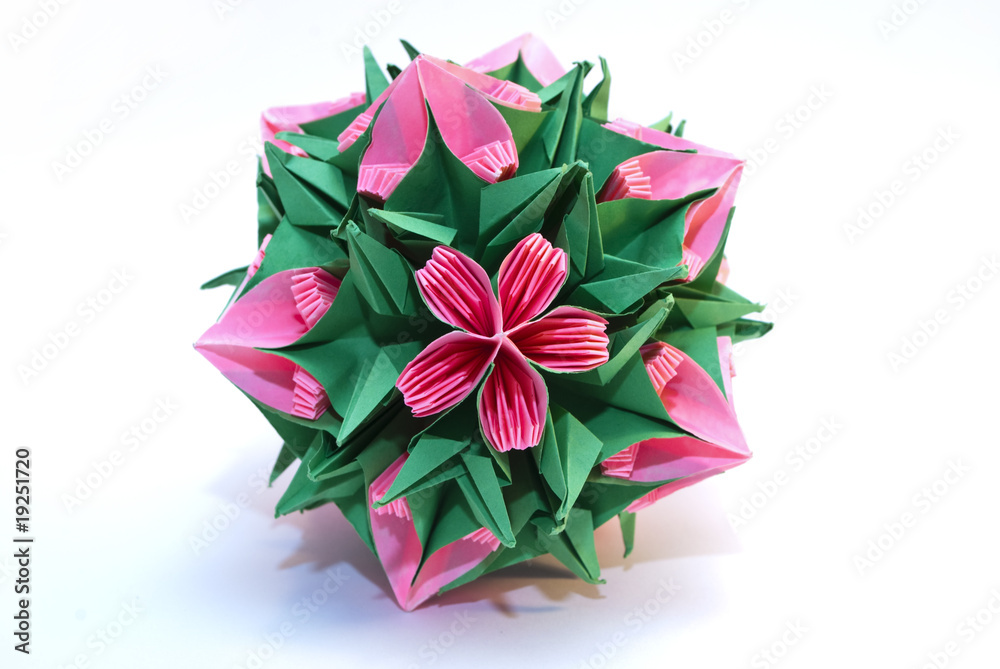 Origami kusudama Origami kusudama