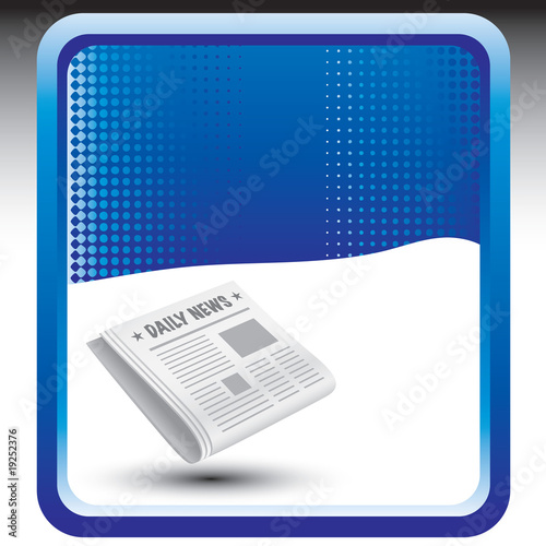 newspaper blue checkered background