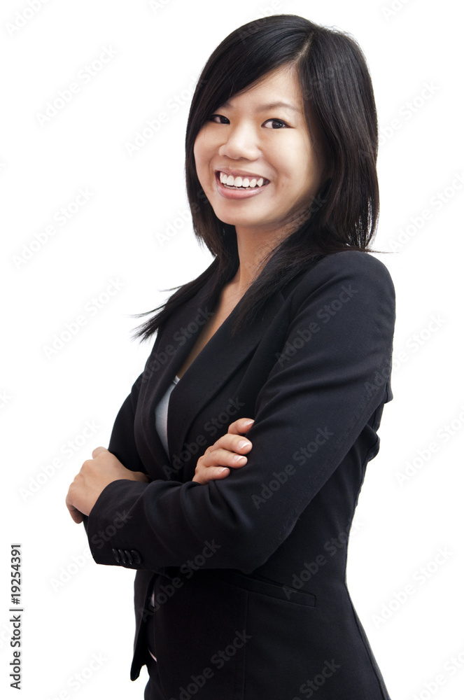 Smiling Asian Educational / Business woman. Smiling Asian Educational / Business woman.