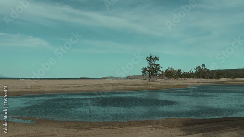 Olkhon island on Baikal lake. Khuzhir village.