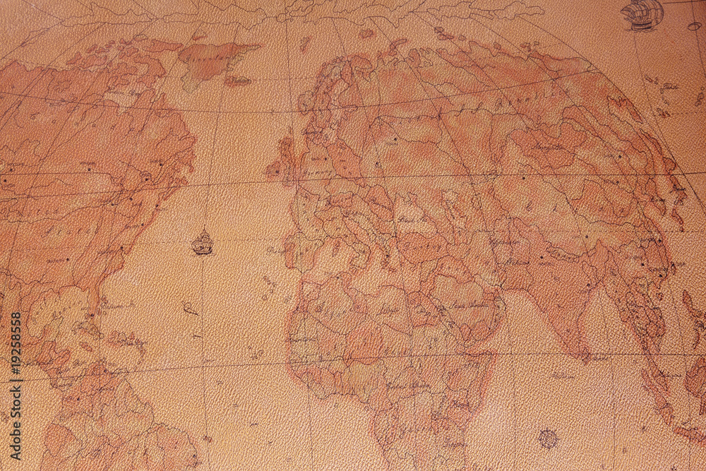 Fototapeta premium stara mapa