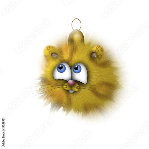 Fur-tree toy - a small tige