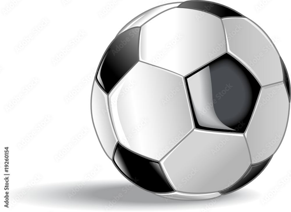 Ballon football - soccer - illustration Stock Vector | Adobe Stock