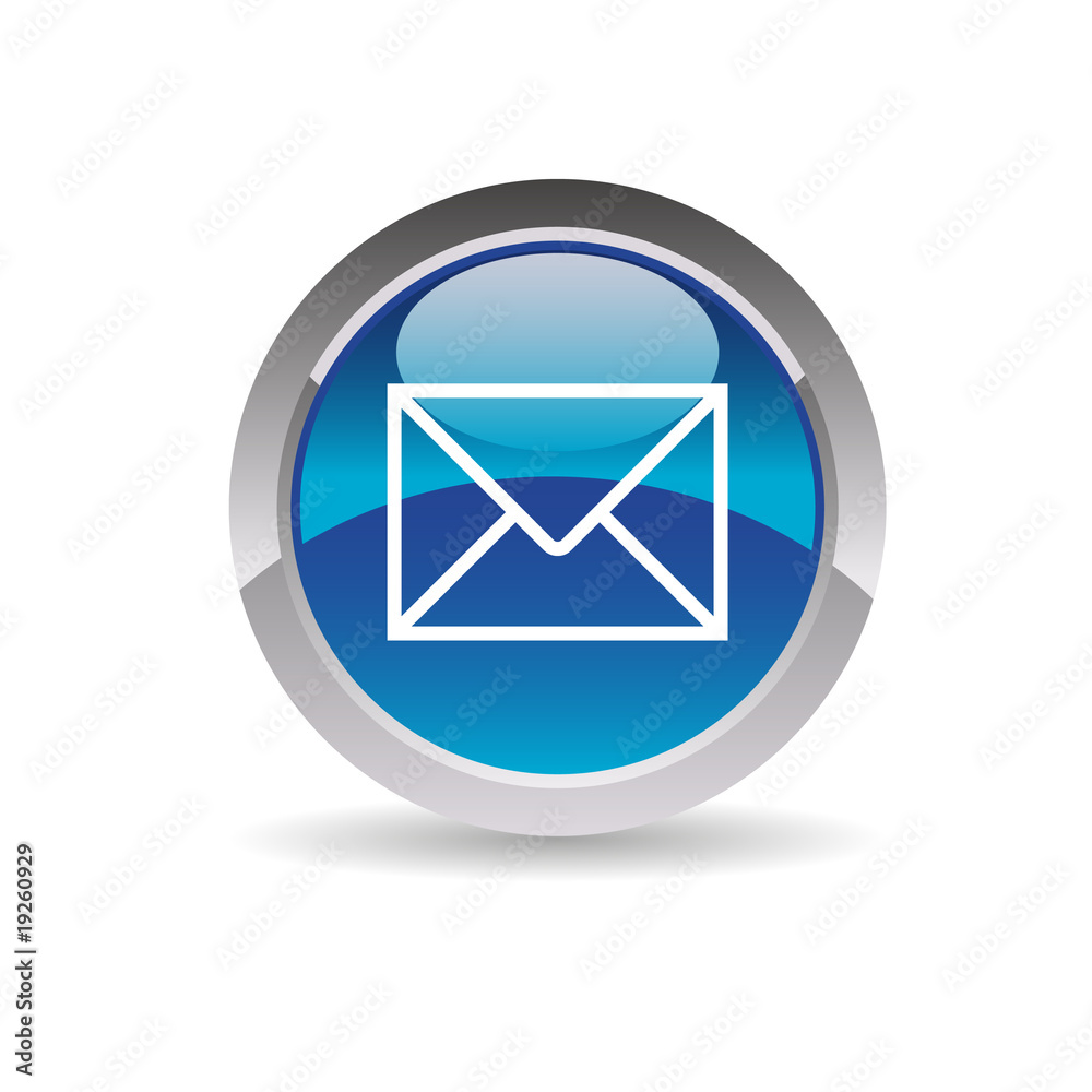 Icone e-mail - courrier électronique Icone e-mail - courrier électronique