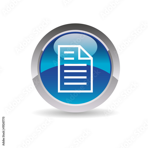 Icone document texte - Pictogramme