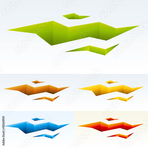 fractured land