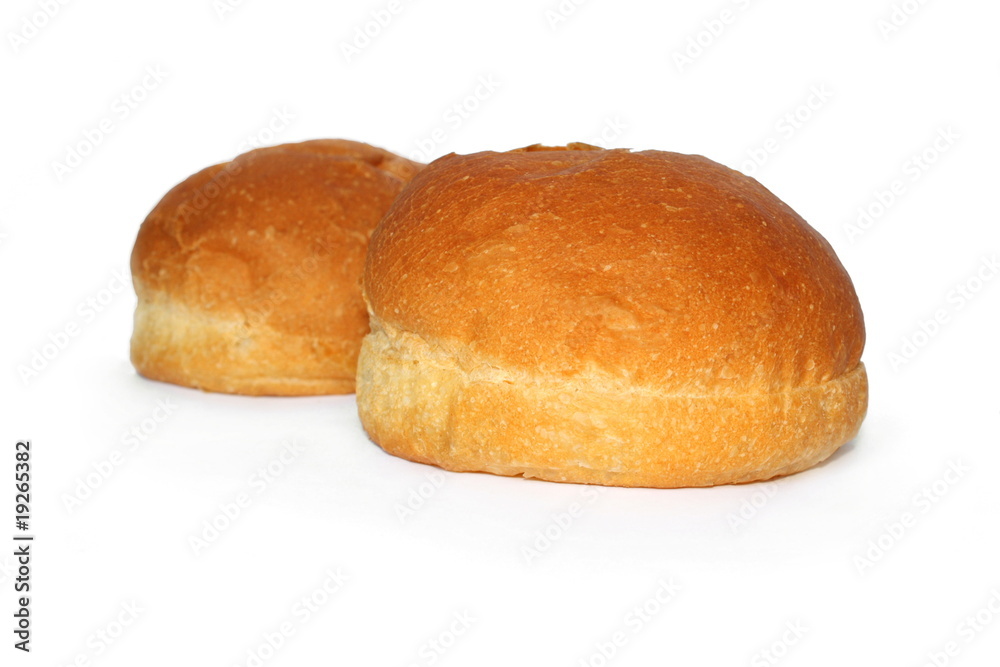 two fresh bun