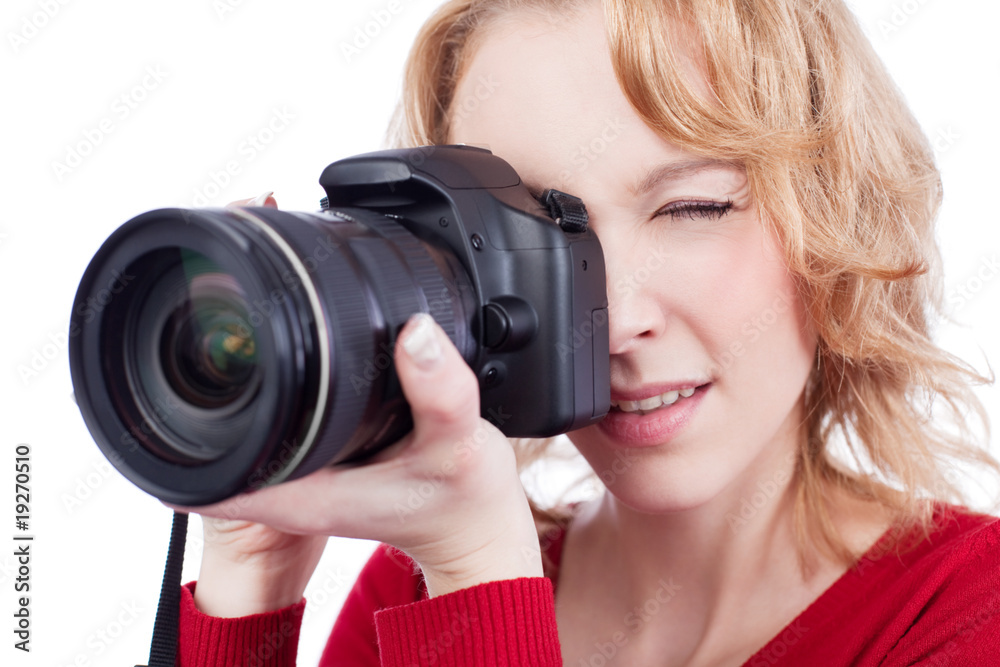 frau mit dslr frau mit dslr