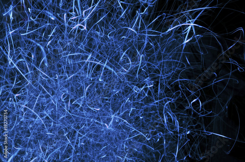 Canvas-taulu Blue Glowing Texture