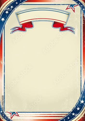 Patriotic US background