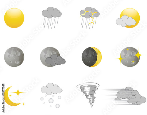Weather icons