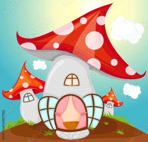 mushroom house