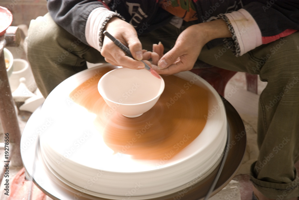 Pottery handmade