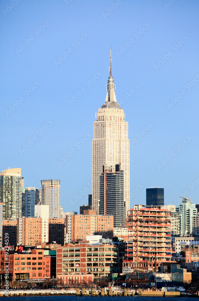Fototapeta premium The New York City midtown skyline