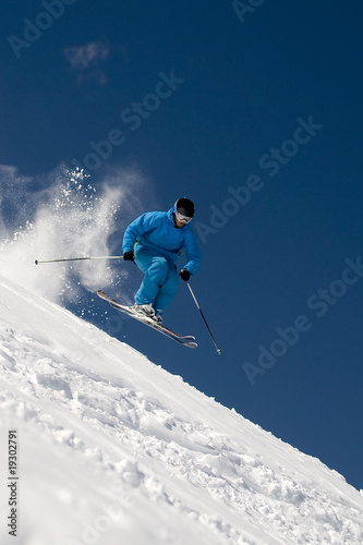 Obraz na płótnie Freeride Skier w salonie