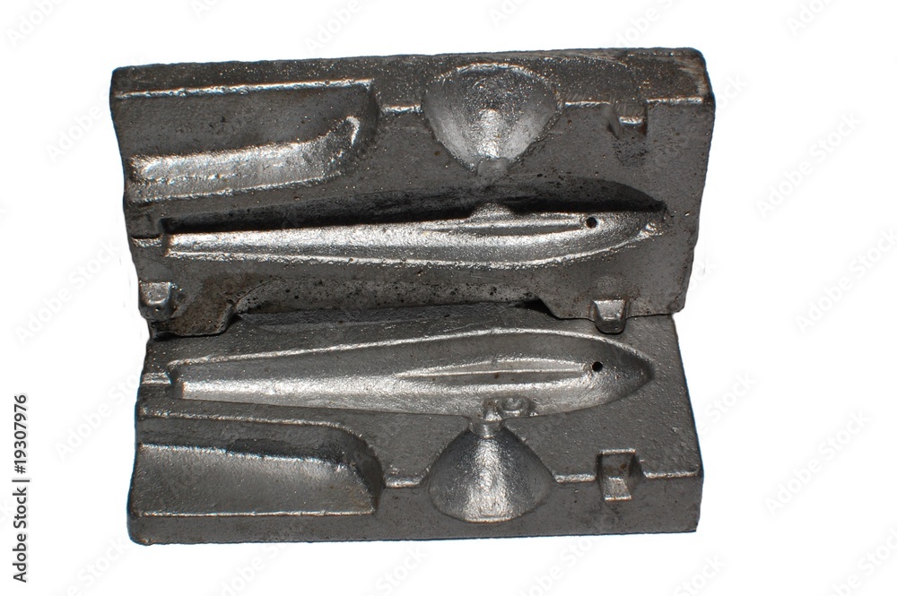 moule a plombs de pêche Photos | Adobe Stock