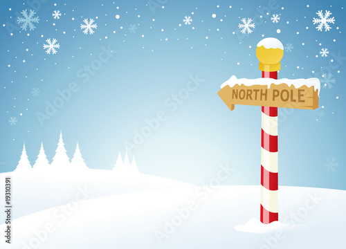 North pole